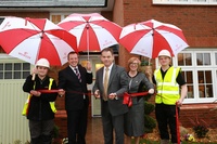 MP unveils show home and learns of developer’s support for community