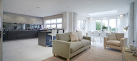 Interior images of the showhome