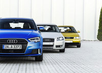 Audi celebrates two decades and three generations of the Audi A3