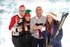 The Cadbury House team enjoying the ski lodge