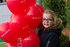 Redrow balloons at Priory Mews, Newport Pagnell.