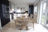 The Warwick show home’s kitchen dining room.