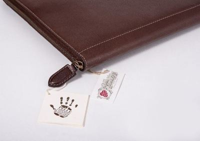 leather document holder