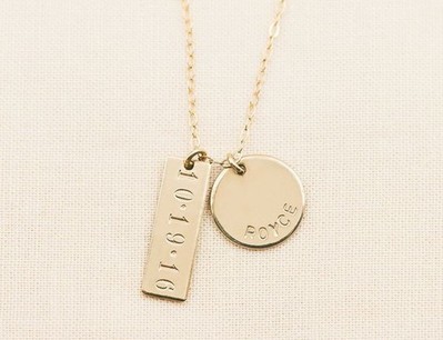 personalized jewelry pieces