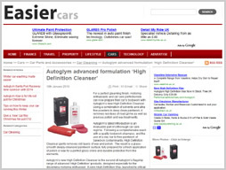 Cars Advertorial